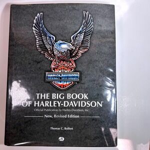 The Big Book of Harley-Davidson Thomas C Bolfert Revised Edition 1991 Hardcover